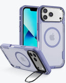 Encuentra la mejor funda Magsafe a prueba de golpes con soporte para cámara para iPhone 17 Pro Max en Xela.