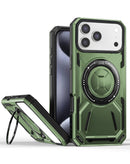 Protege tu iPhone 17 Pro Max con esta funda robusta a prueba de choques en color verde en Quetzaltenango.