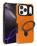 Protege tu iPhone 17 Pro Max con esta funda dura de PC antichoque en color naranja en Quetzaltenango.