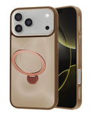 Encuentra la funda de lujo mate dura con soporte para anillo magnético para iPhone 17 Pro Max en Quetzaltenango.