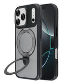 Protege tu iPhone 17 Pro Max con una funda transparente mate con carga inalámbrica y soporte en Xela Quetzaltenango.