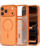 Encuentra la tapa trasera Orange con impresión design y carga inalámbrica para iPhone 17 Pro Max en Xela Quetzaltenango.