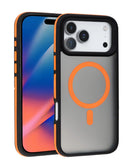 Protege tu iPhone 17 Pro Max con una funda mate bicolor con magnetismo y translucidez en Quetzaltenango.