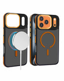 Protege tu iPhone 17 Pro Max con esta funda delgada y antideslizante con carga inalámbrica en color naranja en Xela Quetzaltenango.