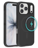 Funda dual layer con carga inalambrica iPhone 17 Pro Max Negro