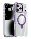 Protege tu iPhone 17 Pro Max con esta funda transparente magnética con soporte en Xela, Quetzaltenango.