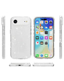 Funda ultra glossy glitter clear para iPhone Air en Xela, la mejor protección con brillo para tu dispositivo.