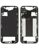Marco central azul cielo para iPhone Air, con pequeñas piezas, ideal para reparación y recambio.