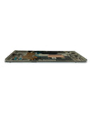 Pantalla OLED con marco para LG Velvet 5G UW Verizon, refurbished, plateado, ideal para cambio de pantalla rota.