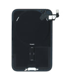 Tapa trasera Deep Blue para iPhone 17 Pro, con marco, carga inalámbrica, NFC y MagSafe, sin logo.