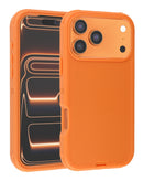 Protege tu iPhone 17 Pro con una funda Heavy Duty de color naranja en Xela, Quetzaltenango.