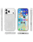 Protege tu iPhone 17 Pro con estilo con esta funda protectora ultra glossy glitter clear en Xela Quetzaltenango.