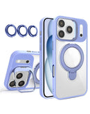 Protege tu iPhone 17 Pro con esta funda magnética transparente con 2 soportes y lente de cámara en Xela Quetzaltenango.