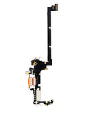 Puerto de carga naranja cósmico con cable flex para iPhone 17 Pro Max, pieza de reparación de alta calidad.