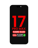 Pantalla Hard OLED iPhone 17 Pro Max 120Hz, vibrante y nítida para reparación o reemplazo.