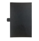 Pack de 5 skins Wrapd de cuero negro para la parte trasera del teléfono, protección y estilo.