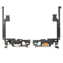 Puerto de carga para iPhone 12 Pro Max (Original usado) (Plata)