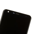Pantalla LCD con marco para LG Stylo 5 (Reacondicionado) (Blanco Plateado)