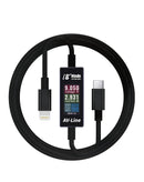 Encuentra el cable de carga AV-Line Pro 1.2M en Quetzaltenango con detección inteligente de datos USB C a L.