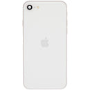 Tapa trasera blanca para iPhone SE 2020 (A2275, A2296, A2298) refurbished con puerto de carga preinstalado.