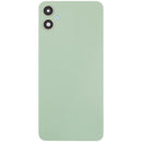 Repuesto de tapa trasera verde para Samsung Galaxy A05 4G (A055) con lente de cámara incorporada.