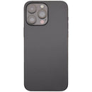 Tapa trasera usada iPhone 14 Pro Max A2651 Space Black, carcasa de repuesto para reparación.