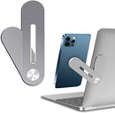 Soporte de Plastico Multifuncional de Expansión para Laptop Gris