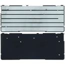 Teclado ANSI US plateado original para MacBook Neo 13 2026, pieza de repuesto MHFA4LL/A.
