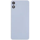 Tapa trasera plateada para Samsung Galaxy A05 4G (A055) con lente de cámara integrada, repuesto de reparación.