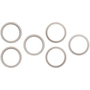 Anillos biselados de cámara trasera de titanio natural para iPhone 16 Pro/Pro Max, juego de 3 piezas, paquete de 10.