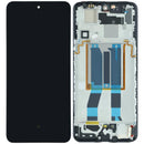 Pantalla original Realme GT Neo 3 con frame, display LCD y digitalizador para reparación de pantalla rota.