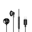 Audifonos MCDODO HP-6120 Lightning Earphone NEGRO