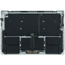 Tapa superior plateada usada para MacBook Pro 14" A2442/A2779, con batería y teclado inglés US.