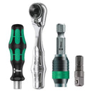 Juego de herramientas Wera Tool-Check PLUS 2 de 39 piezas con carraca, vasos y puntas de 1/4 pulgada.