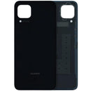Tapa trasera negra Huawei P40 Lite Service Pack, repuesto original para reparación de carcasa.