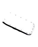 Marco soporte de metal para reparar vidrio roto de pantallas de iPhone 6, 6S, 7, 8, SE 2020 y SE 2022.