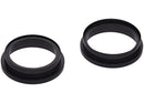 Anillo bisel negro para cámara trasera de iPhone 15 / 15 Plus, pieza de repuesto.