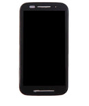 Pantalla LCD refurbished negra para Motorola Moto E (XT1022) 2014, ideal para cambio de display.