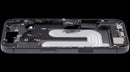 Chasis medio usado para iPhone 17 (US Version), con puerto de carga y piezas pequeñas, listo para reparación.