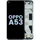 Pantalla LCD y digitalizador OEM original para Oppo A53 2020 (CPH2127), lista para reparación.