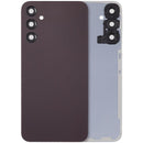 Tapa trasera roja oscuro para Samsung Galaxy A24 4G (A245) con lente de cámara, repuesto original.