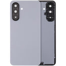 Tapa trasera gris de repuesto para Samsung Galaxy A17 4G/5G con lente de cámara.