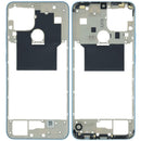 Chasis intermedio genuino azul para OPPO A15 CPH2185, pieza de repuesto para reparación.