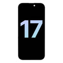 Pantalla OLED original iPhone 17 Service Pack, repuesto para reparación de display frontal.
