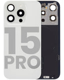 Encuentra tapas traseras usadas OEM para iPhone 15 Pro con carga inalámbrica NFC y MagSafe en Quetzaltenango.