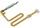 Sensor de huella dactilar flex verde claro para Samsung Galaxy A05S A057, repuesto Service Pack.