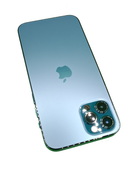 iPhone 12 Pro azul seminuevo, 128GB, libre de fábrica, grado 1 como nuevo, batería 100%, certificado.