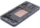 Pantalla incell azul marino para Samsung Galaxy A55 (A556), con marco, ideal para reparación de display roto.