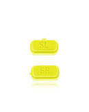 Boton SR y SL para Controlador Nintendo Switch Joy Con (Juego de 2 piezas) (Amarillo)