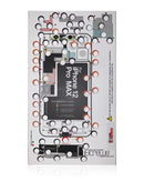 Tapete de posicionamiento iScrews compatible con iPhone 12 Pro Max disponible en Xela Quetzaltenango para organizar los tornillos durante reparaciones.